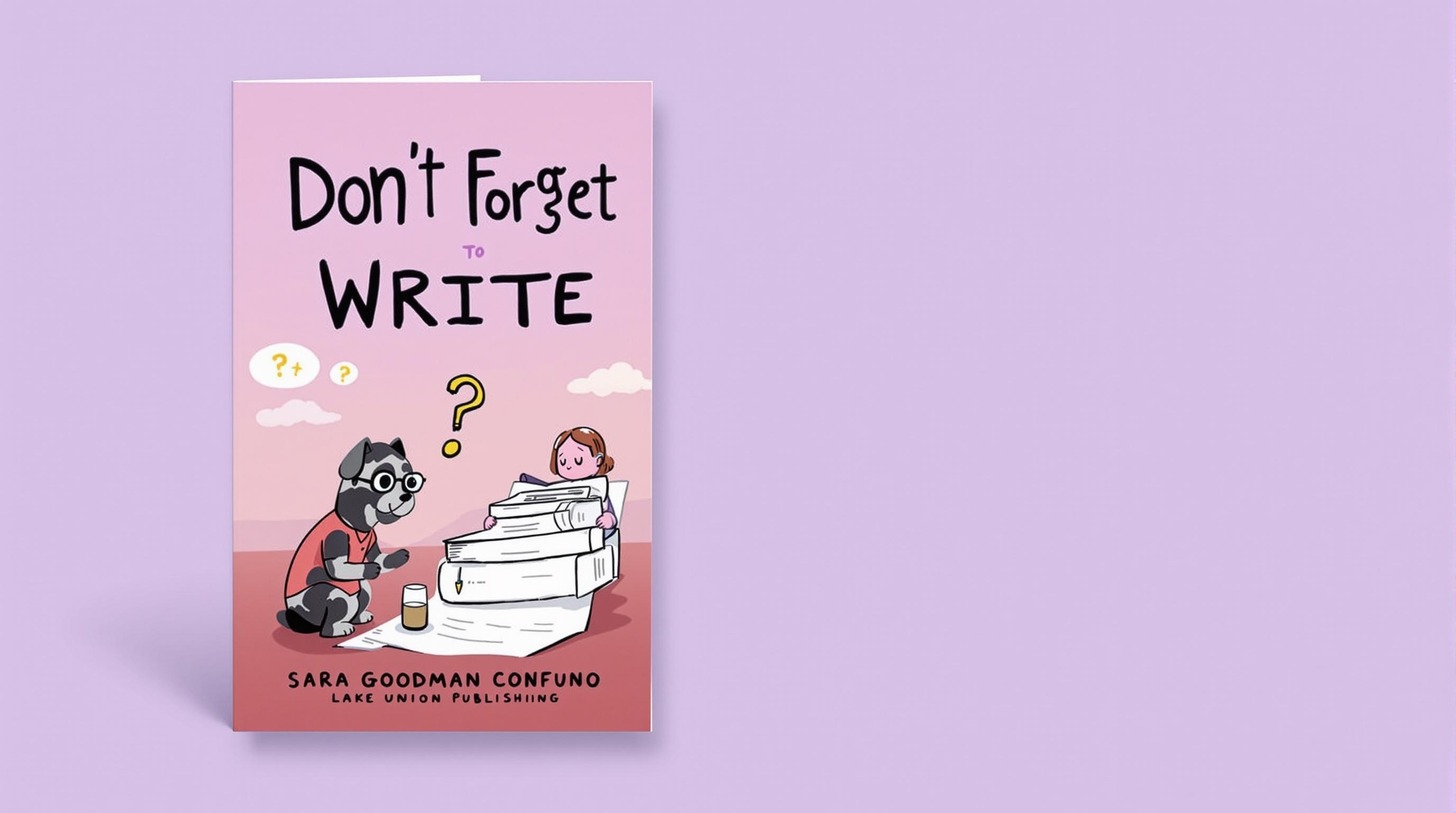 Don't Forget to Write by Sara Goodman Confino: A Heartwarming Tale of Legacy and Growth
